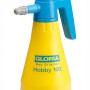 Gloria Drucksprühgerät Hobby 100, gelb/blau, 1 l Füllmenge für Garten, Balkon und Terrasse.