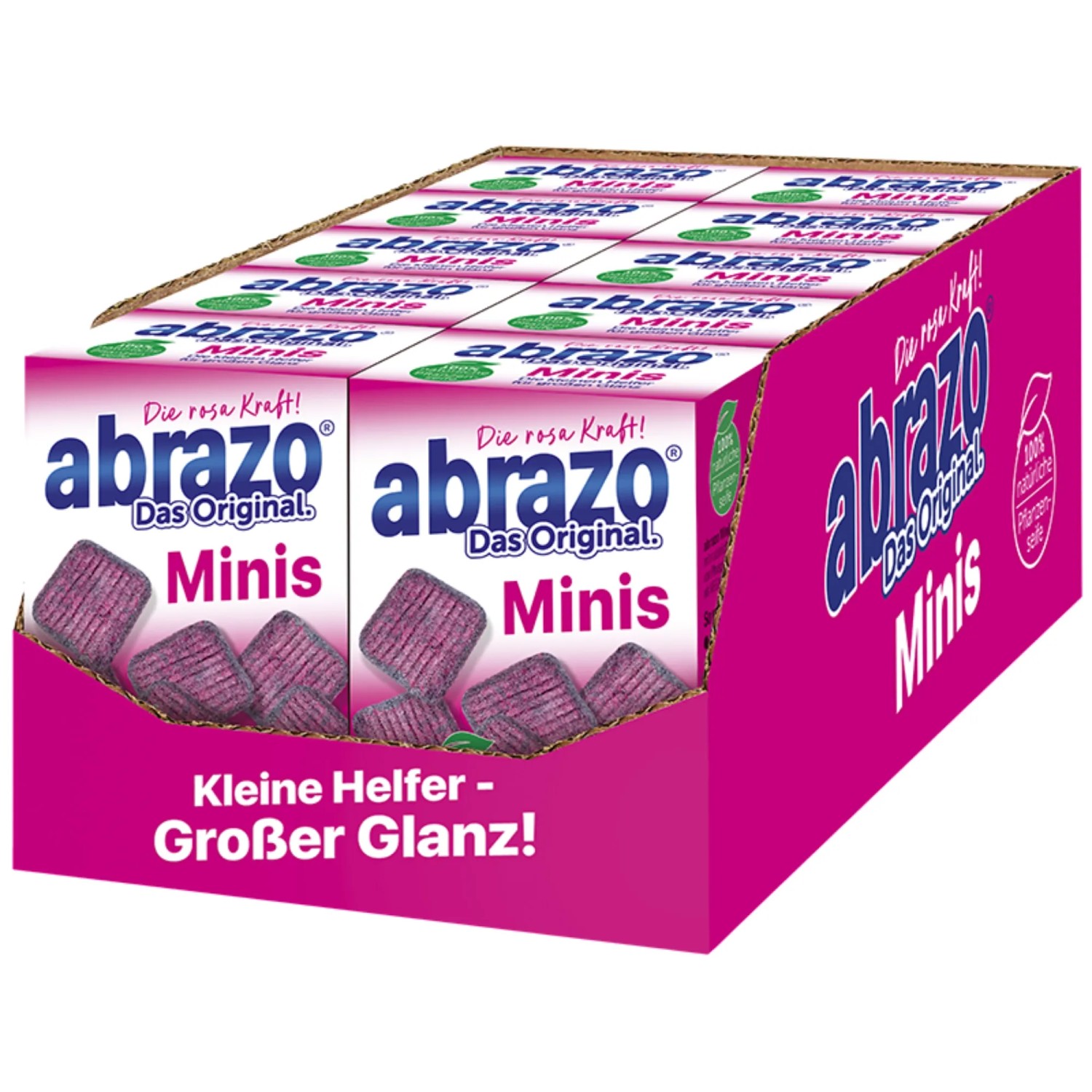 abrazo Topfreiniger Mini's 10 x 16 Stück Extra-Klein