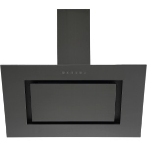 Respekta Schräghaube CH42090BSA, 90 cm, Black Steel, Touch-Steuerung.
