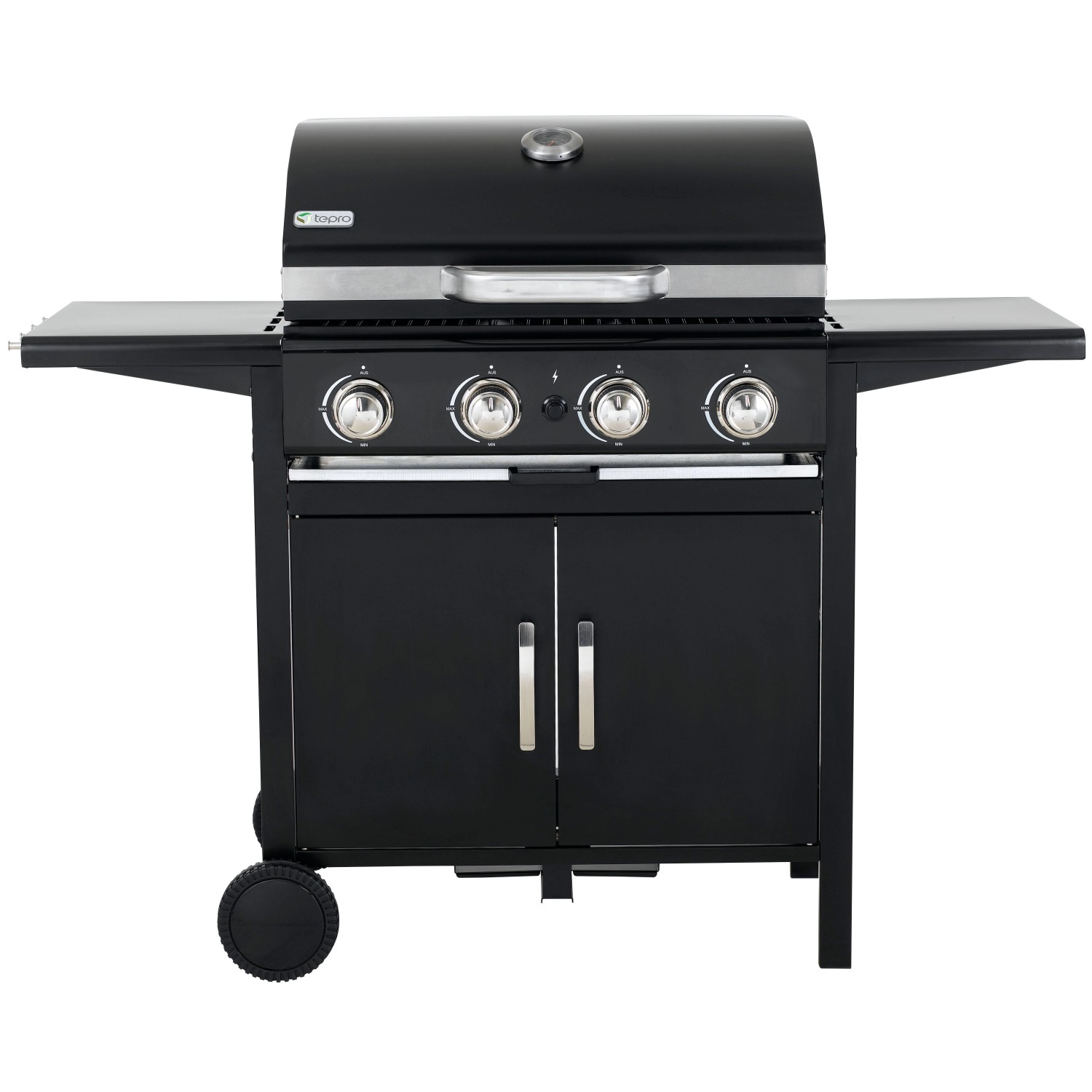 tepro Gasgrill Mayfield 4 130 x 103 x 58 cm (B x H x T) Schwarz günstig online kaufen