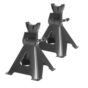 STAHLWERK Unterstellböcke JS-3, 2er Set, je 3 t Tragkraft, höhenverstellbar für Werkstattarbeiten.