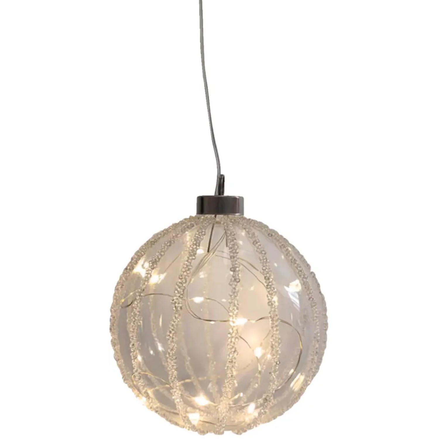 Boltze Home Weihnachtskugel Diamond XS LED