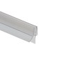 Schulte Wasserabweisprofil für 6 mm Glas, transparent, zur Abdichtung von Duschkabinen.