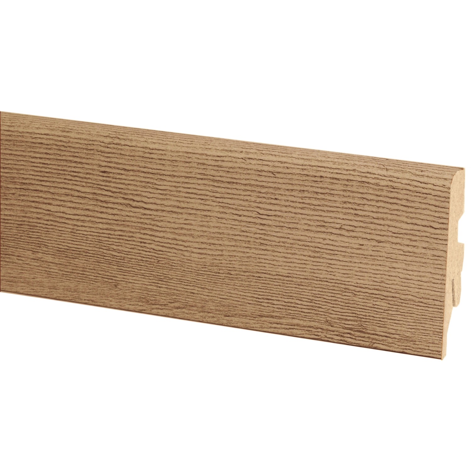 Sockelleiste Walnut Tobacco 60 mm x 20 mm Länge 2600 mm