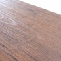 Detailaufnahme: Holzstruktur der MCW Wandgarderobe A27 mit 5 Haken.