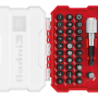 Einhell Bit-Set, 30-teilig im XS-Case mit Gürtelclip. Schraubendreher-Bits aus CrV-Stahl.