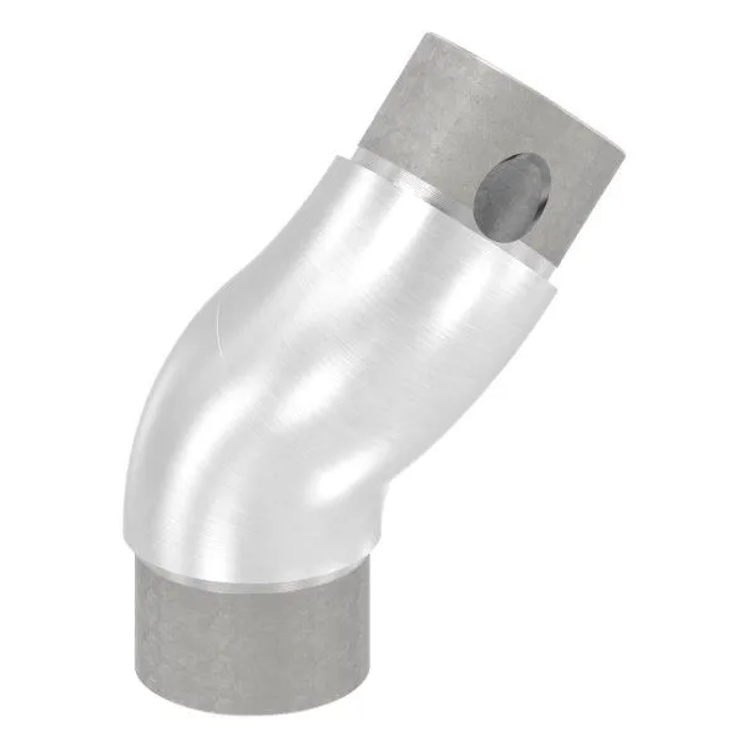 FeNau Rohrbogen V2A Ø 42,4 X 2,0 mm 90 Grad Verstellbar Zum Stecken