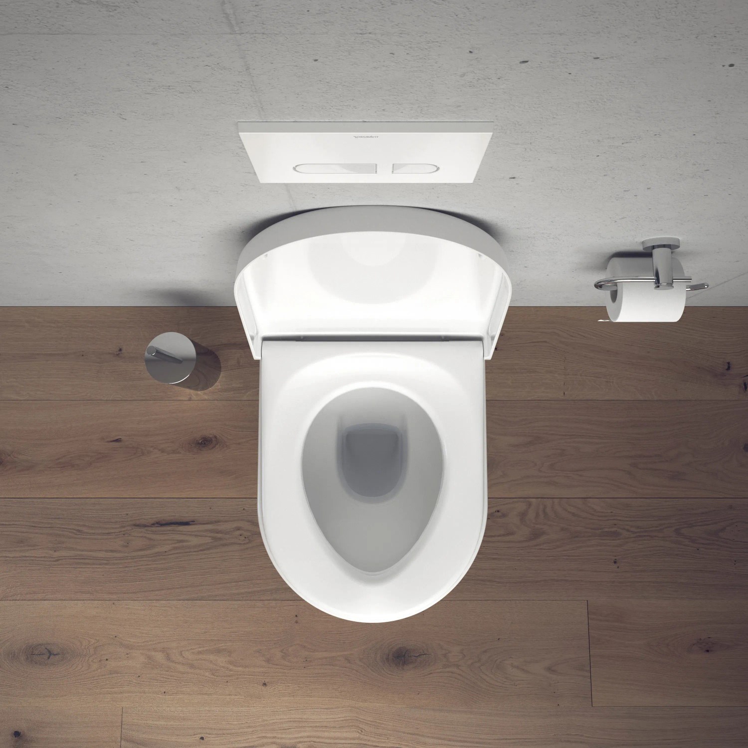 Duravit Wand WC Set Starck 3 Weiß Tiefspüler Inkl. WC-Sitz mit 