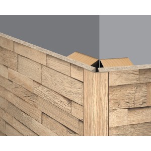 Egger Faltleiste Decowall FL007 Laxfield Eiche für Wandverkleidung, Ecke
