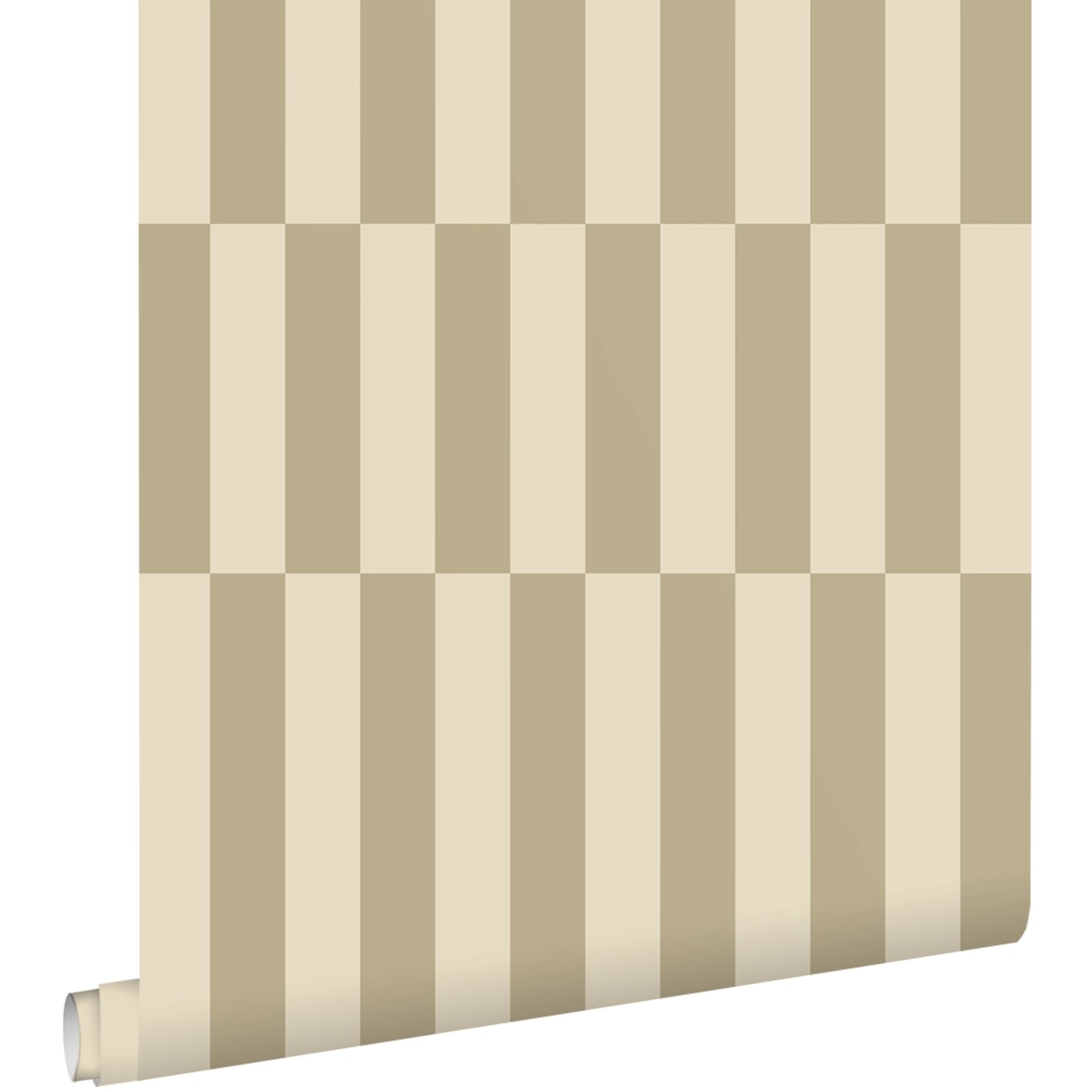 ESTAhome Tapete Streifen Beigebraun 53 cm x 10.05 m günstig online kaufen