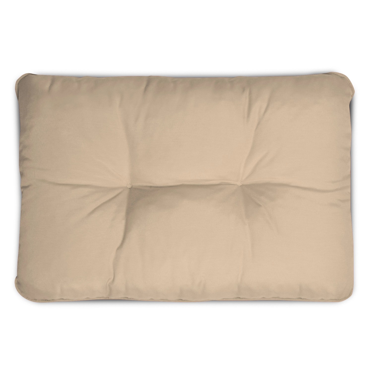 Beautissu Flair Loungekissen Outdoor Rücken 50x40x12cm Natur günstig online kaufen