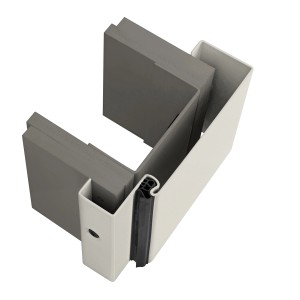 Hörmann Schnellbauzarge, Ständerwerk, MW 125, lichtgrau, 87,5x200 cm. Türzarge für den Innenausbau.