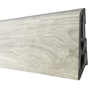 Sockelleiste Boston Design, 60 mm, Canadian Pine Dekor, Kunststoffleiste