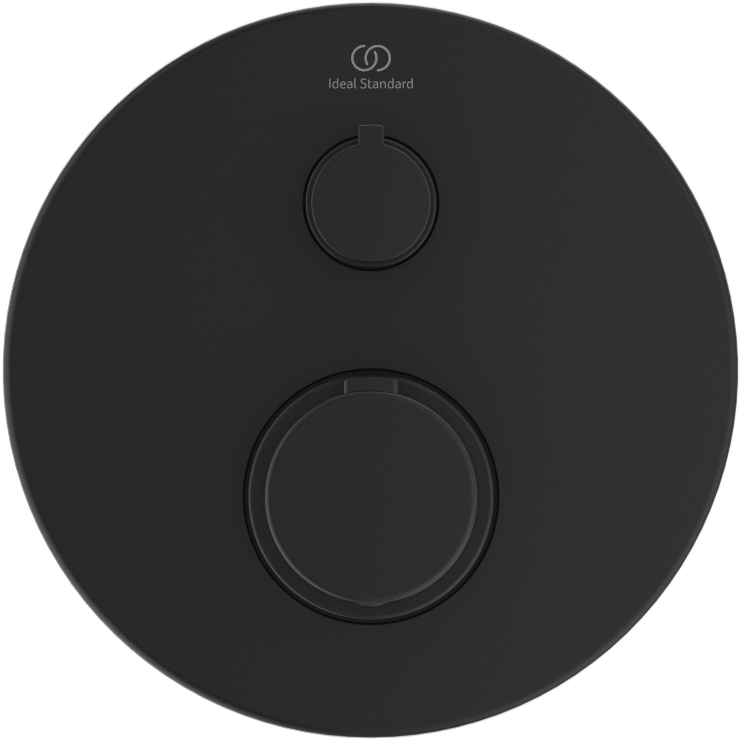 Ideal Standard Ceratherm T100 Unterputz Thermostat in Silk Black für Wannenarmaturen.