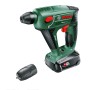 Bosch Uneo Maxx Akku-Bohrhammer 18V mit Akku, Ladegerät und Zusatzbohrfutter.
