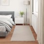 vidaXL Kunstfell Hasen Teppich Olite Beige 80 x 200 cm Polyester 42021633_4