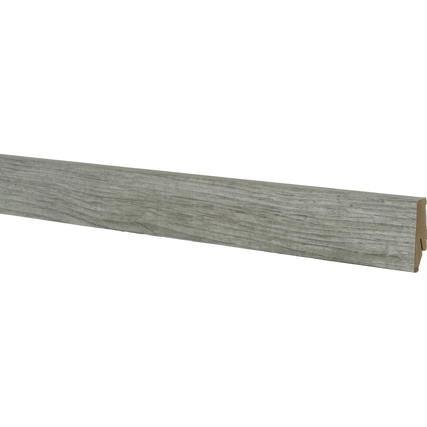 Sockelleiste Neo 2.0 Elm Silvergrey 2400 mm x 58 mm x 19 mm