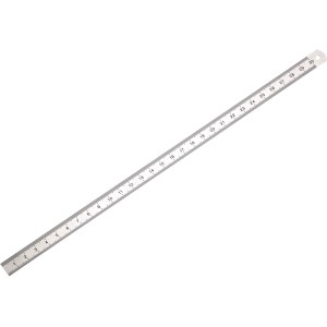 LUX Stahlmaßstab Classic, 300 mm, biegsam, ideal zum Messen, Prüfwerkzeug.