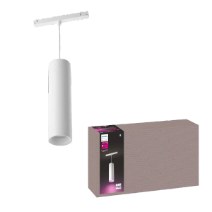 Philips Hue LED-Pendelleuchte Perifo Schienensystem-Erweiterung Weiß