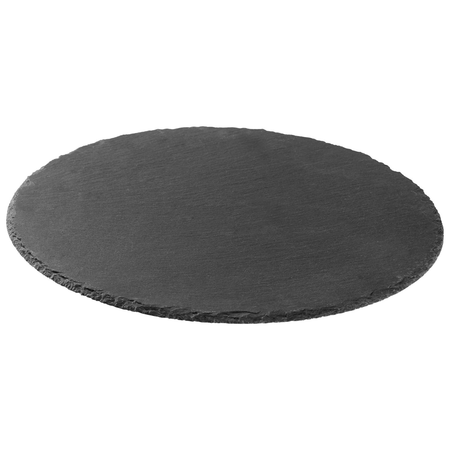 Zandiara Servierplatte Stoney in Schwarz Ø ca. 40cm