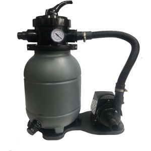 Summer Fun Poolfilteranlage Best Clean PRO bis 15m³ mit Pumpe und Manometer.