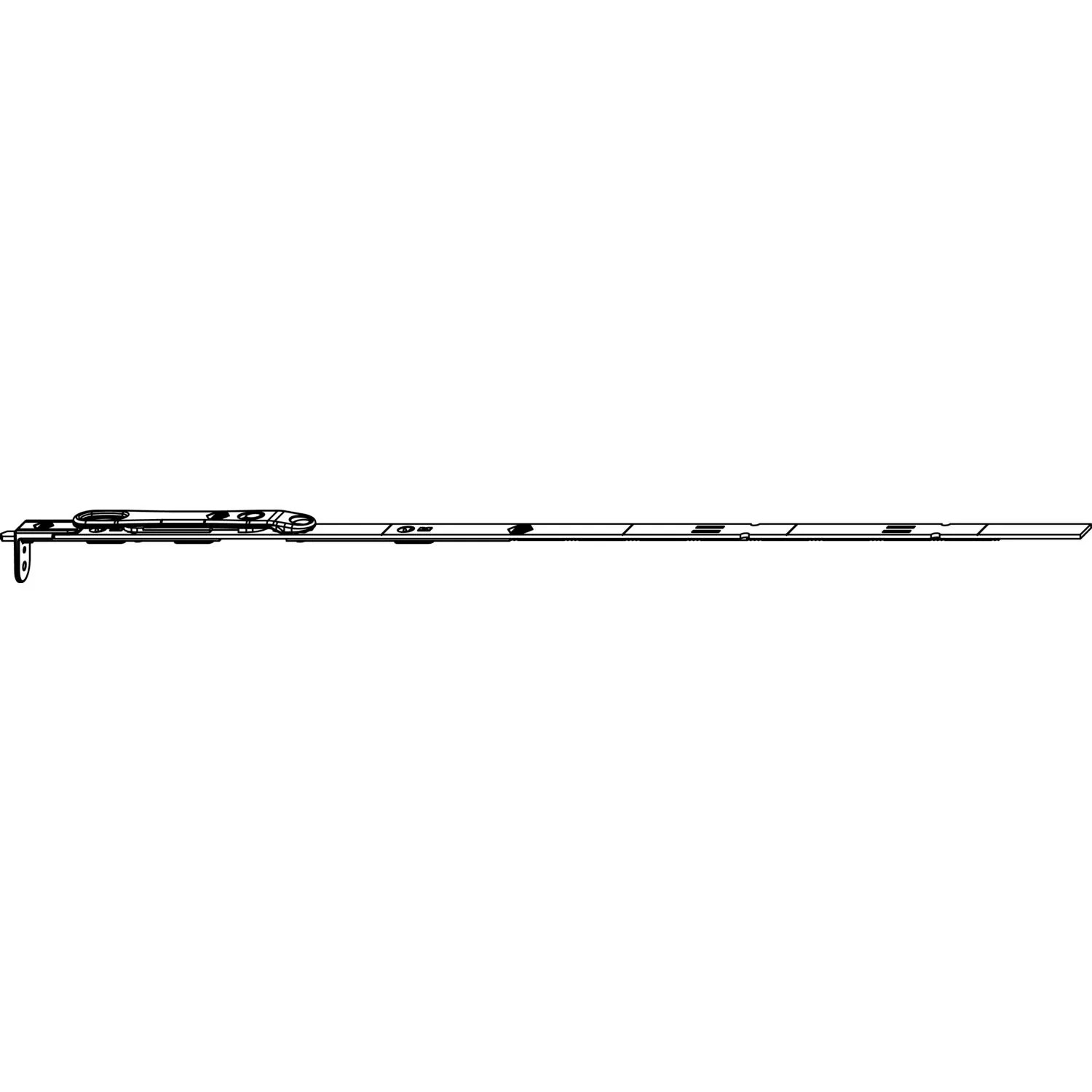 Macomm Stulpflügelgetriebe Fix iS Euronut Flügelfalzhöhe 431-660mm