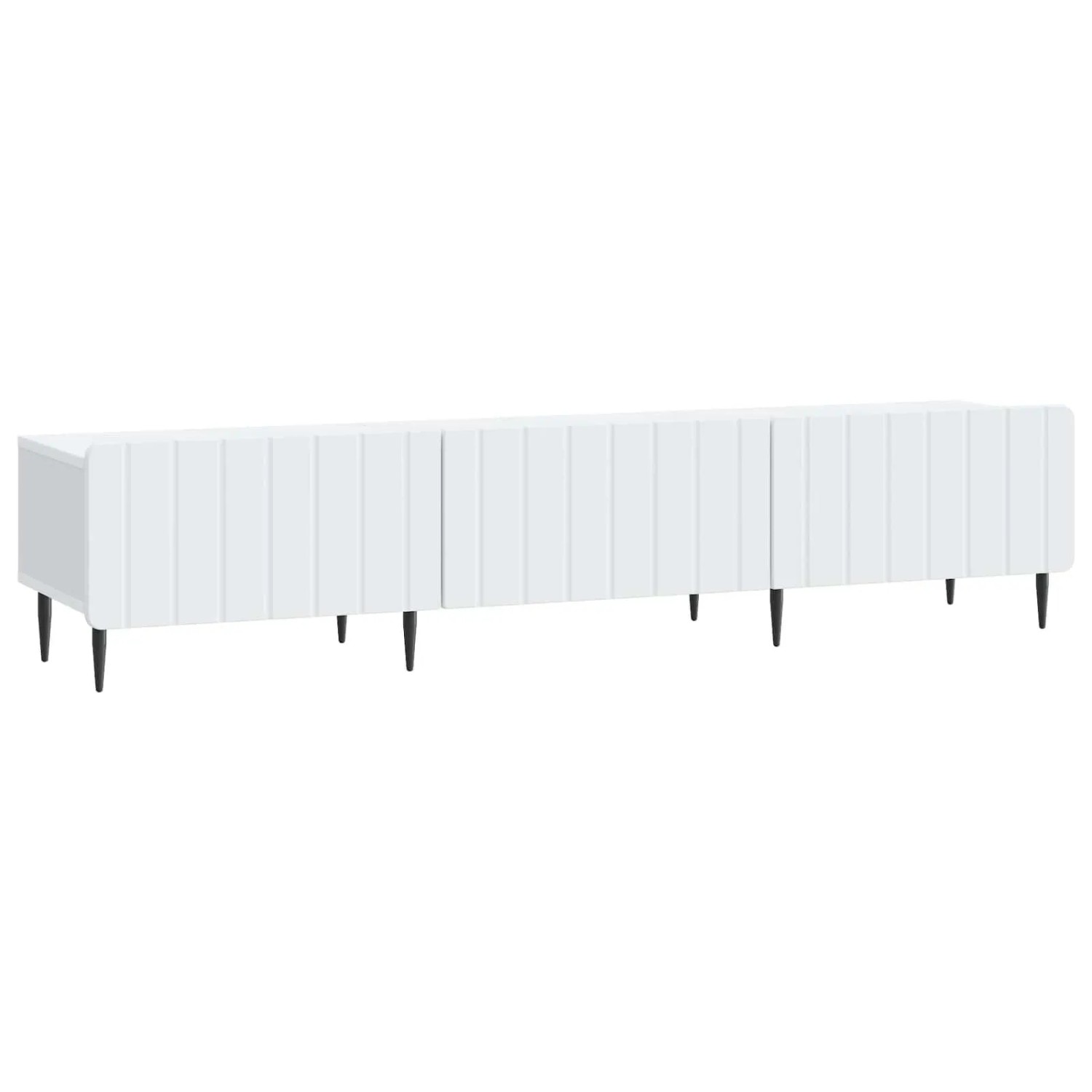 vidaXL TV-Schränk mit Schubladen Weiß 147 x 34,5 x 32 cm Holzwerkstoff 894475