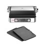 Braun Multigrill 9 Pro Kontaktgrill (Silber) mit Grillplatten als Haushaltsgerät.