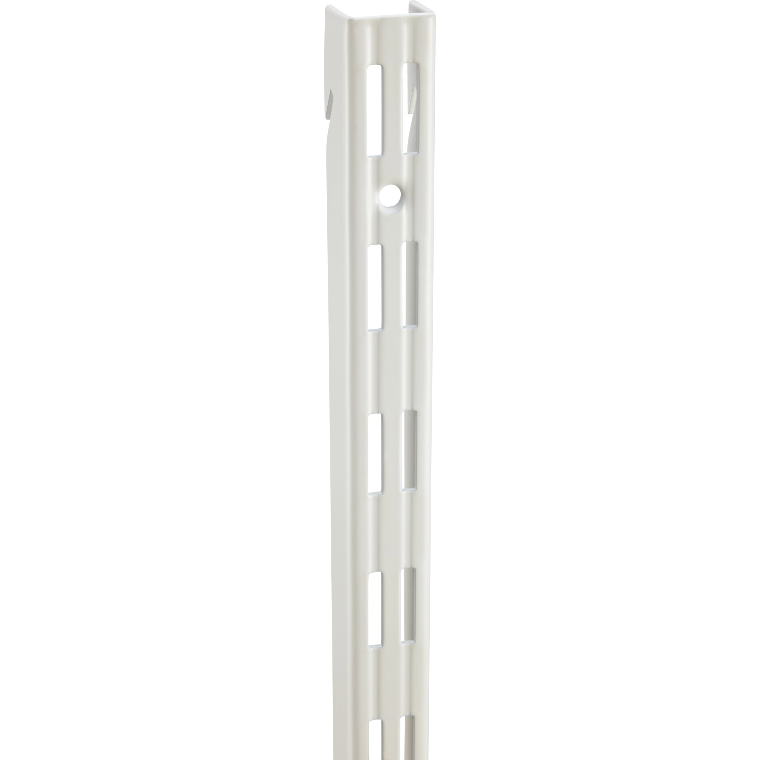 Metall-Wandschiene 2-reihig 100 cm Weiß