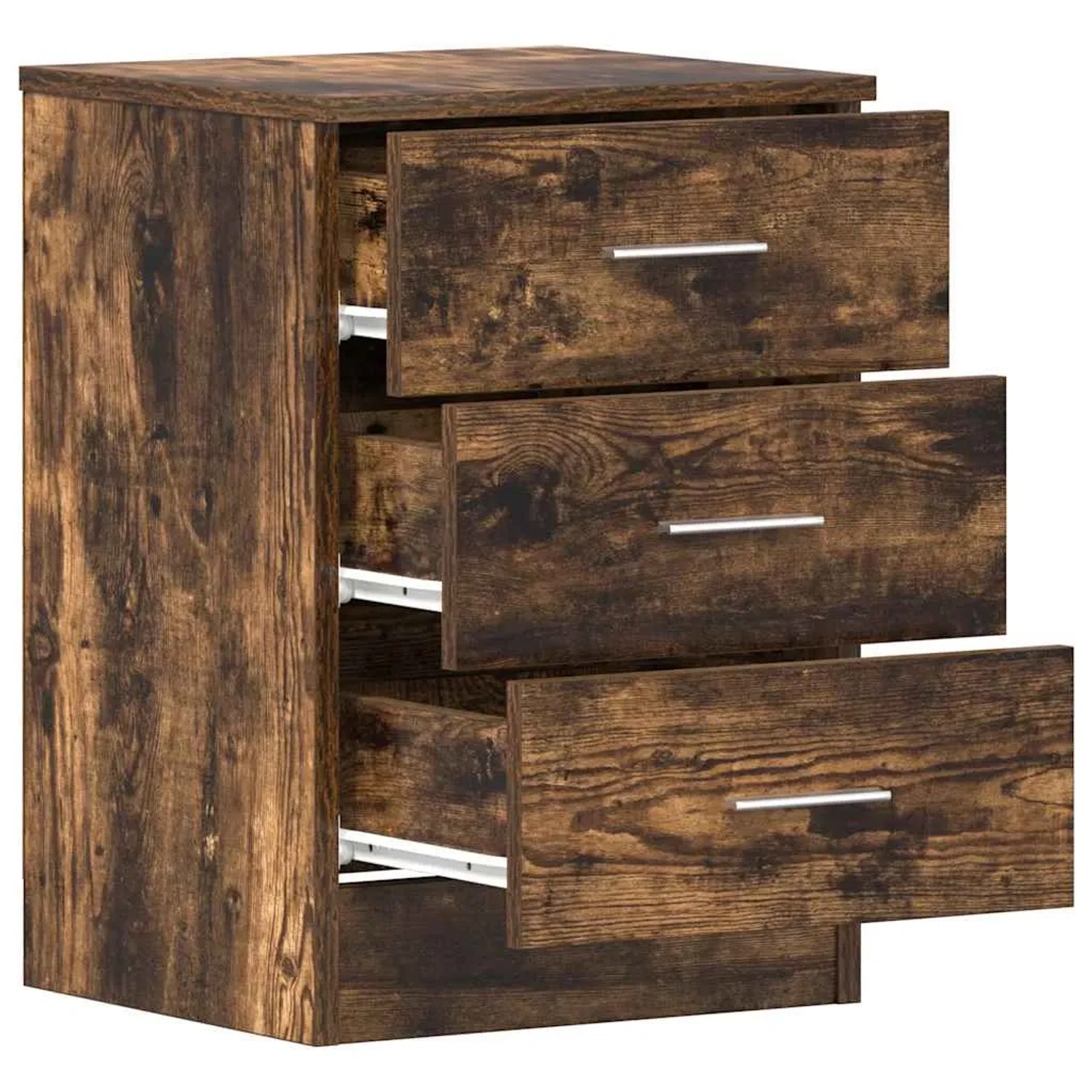 vidaXL Nachttisch Räuchereiche 38x35x56 cm Holzwerkstoff 815321_5