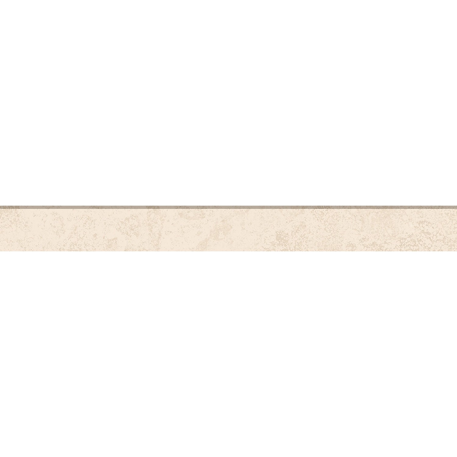 Feinsteinzeug Sockel Massa Ivory Glasiert Matt Rektifiziert 60 x 6 x 0,9 cm