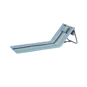 Lex Strandliege Strandmatte Sonnenmatte Badematte Liege Faltbar mit Tasche Gestreift
