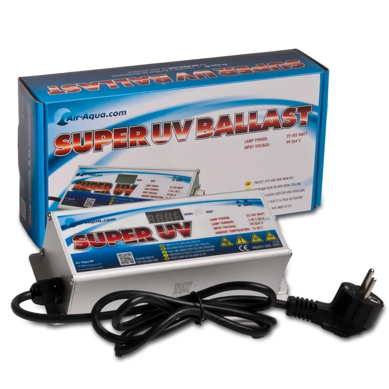 Air-Aqua Super UV Vorschaltgerät UVC 25-105 Watt