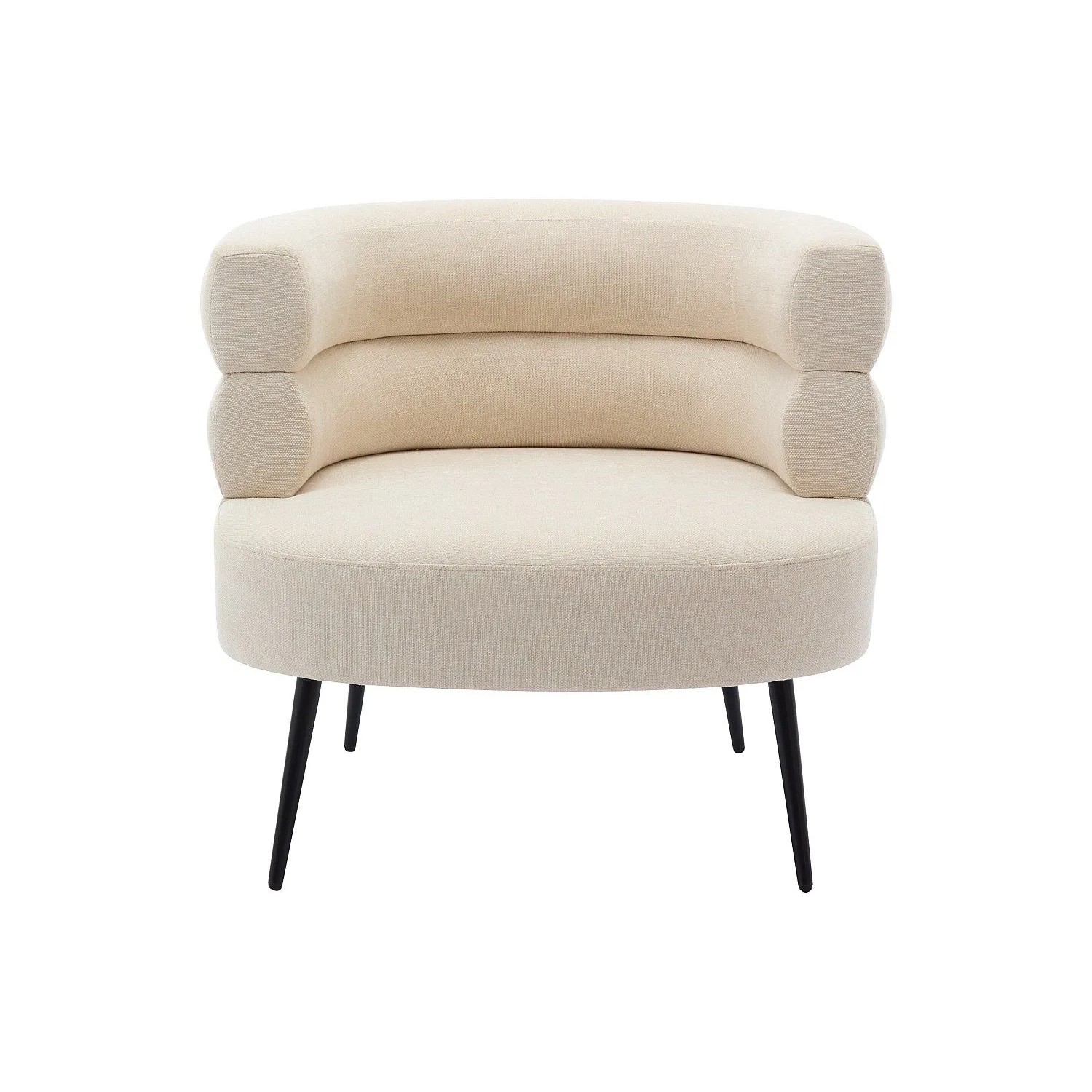 Vente-unique Sessel Mit Gerader Rückenlehne Camedo Beige 80 cm