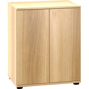 Juwel Aquariumunterschrank SBX Lido 120 in hellem Holz mit zwei Türen.