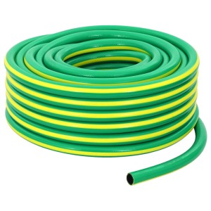vidaXL Gartenschlauch 5-Lagig Grün und Gelb 10 m PVC 42035812