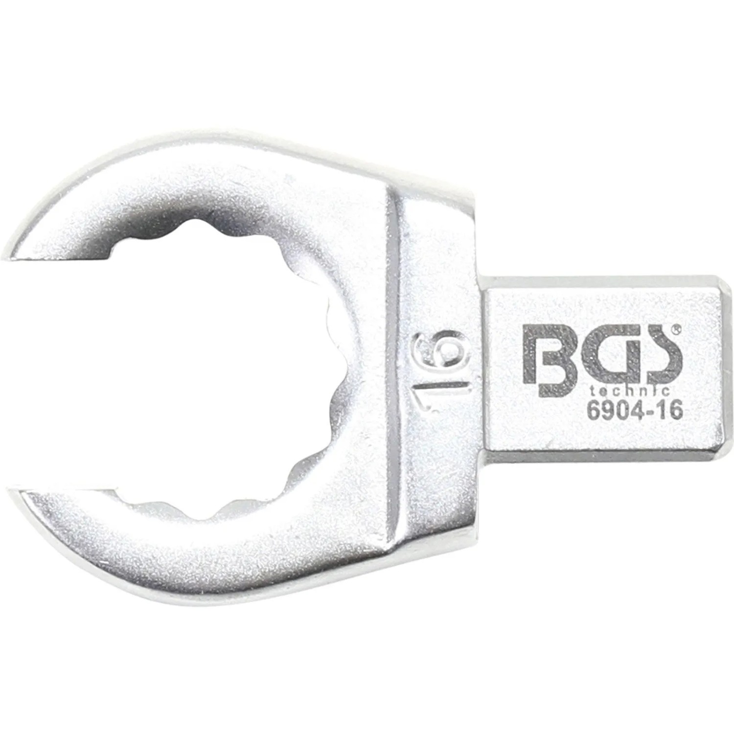 BGS Einsteck Ringschlüssel Offen 16 Mm Aufnahme 9 X 12 Mm 6904 16
