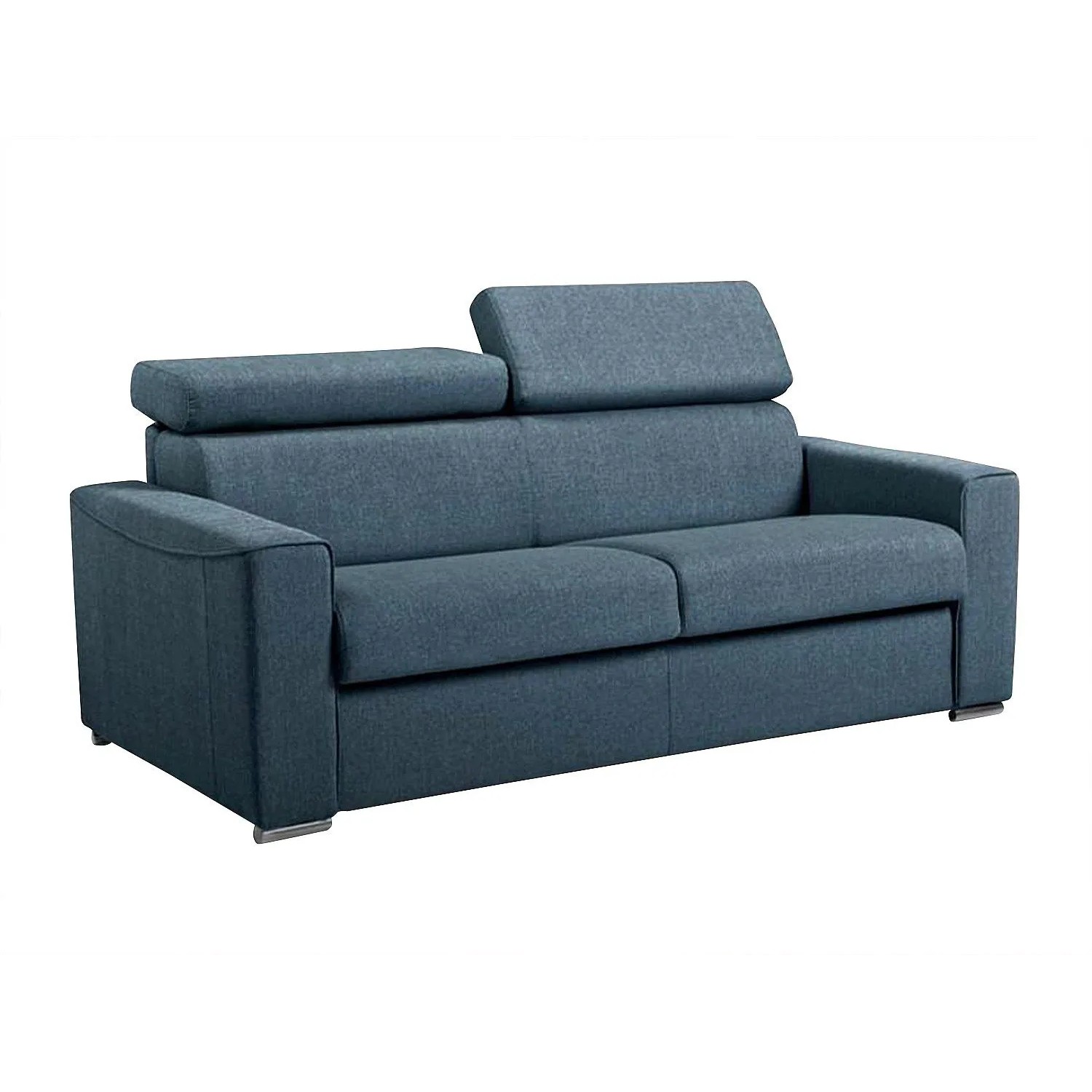 Vente-unique Schlafsofa Vizir Blau 196 cm