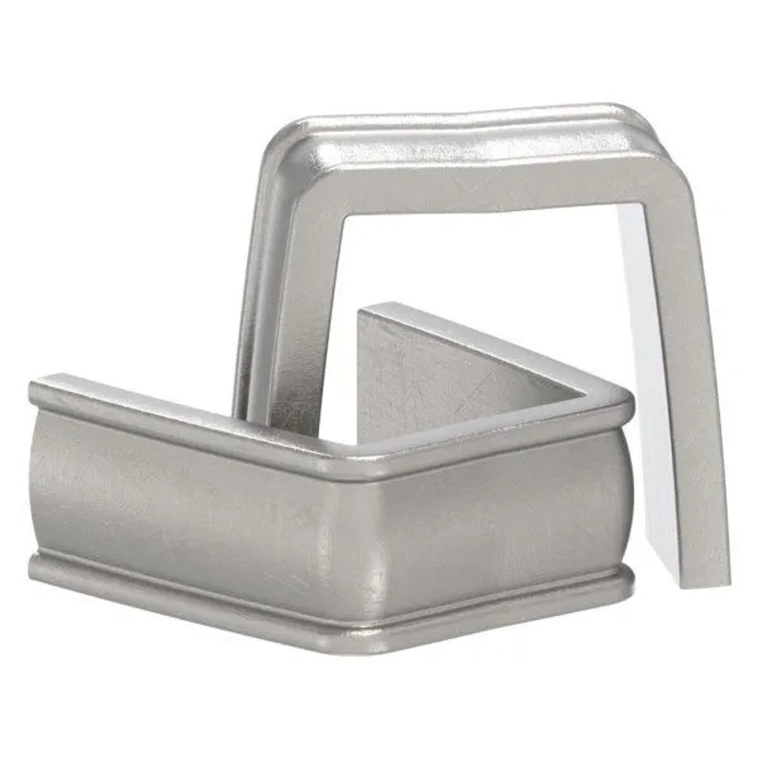 FeNau Bund 100 Stück Material 16x4 mm Innenmaß 24x31 mm Stahl Roh S235JR