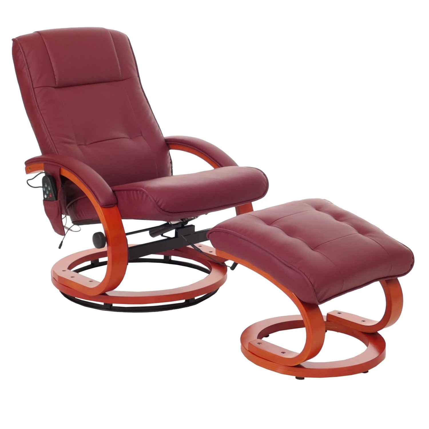 MCW Massage-Fernsehsessel Pescatori II Bordeaux