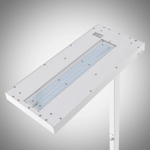 Arcchio LED Bürostehleuchten Logan 9968057 Dimmbar mit Bewegungsmelder Modern in Weiß aus Aluminium 1-flammig Arbeitszimmerleuchte