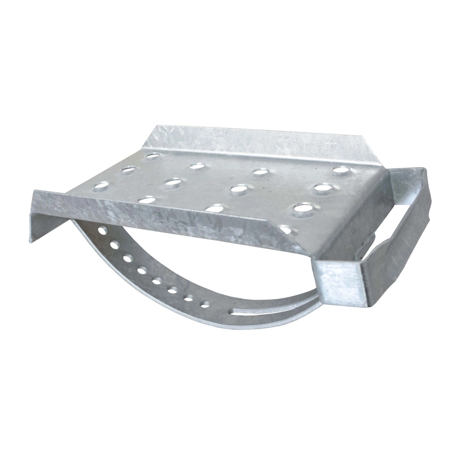 Daprona Dachtritt 25cm Stahl Verzinkt Silber für Sichere Dachbegehung
