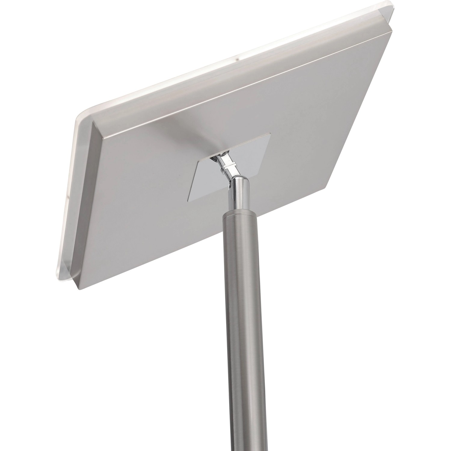 Moderne LED-Stehleuchte Hans aus Stahl, Höhe 183-190 cm, ideal als Deckenfluter.