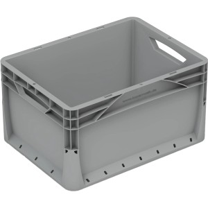 Eurobox-System Box Vollwand 40 cm x 30 cm x 22 cm Grau