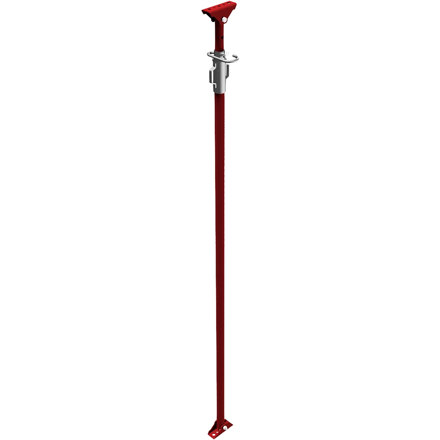 Schake Schrägstütze Lackiert Verstellbereich 304 cm - 535 cm Rot