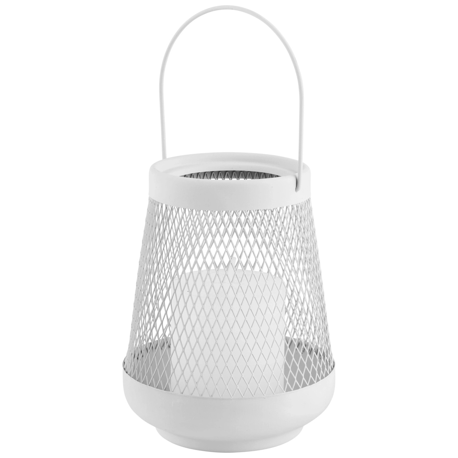 Modern Living Laterne Theo in Sandfarben Ø ca. 12,5cm