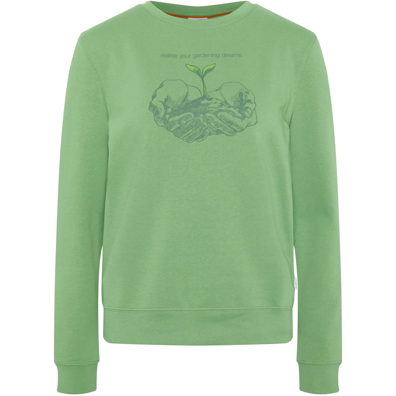 Gardena Women Sweatshirt Regular Fit Shale Green Gr. 2XL