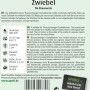 Sperli Zwiebel De Brunswick Samenpackung mit dunkelroten Zwiebeln.