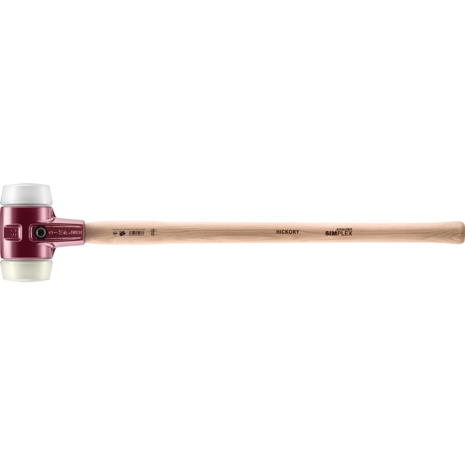 Halder Simplex Vorschlaghammer Ø 80 mm Superplastik   Nylon mit Tempergussg günstig online kaufen