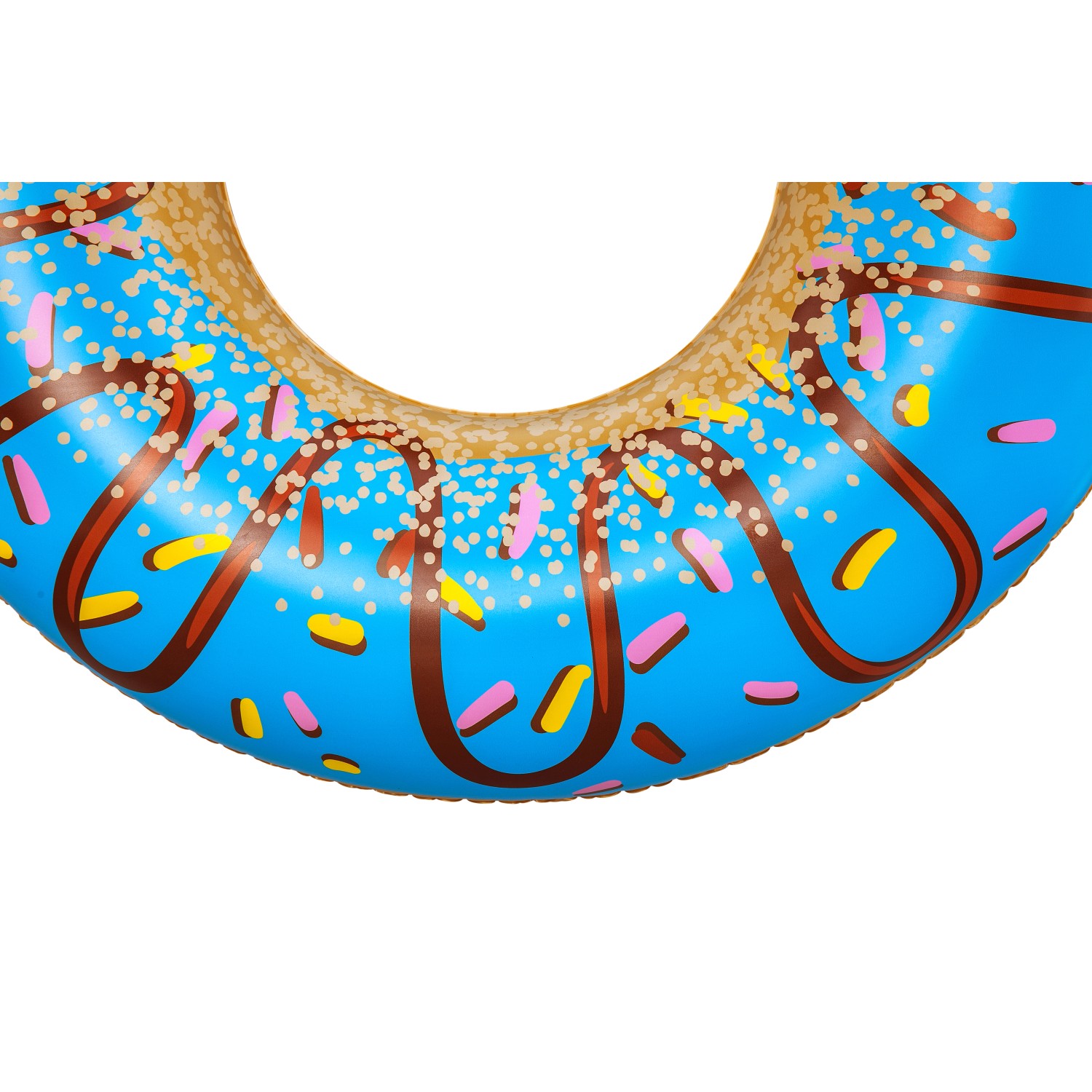 Bestway Schwimmring Donut, blau, Ø 107cm, ab 12 Jahren. Sommerlicher Badespaß im Pool.